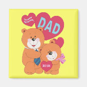 Beary Special Vater Magnet (Vorne)