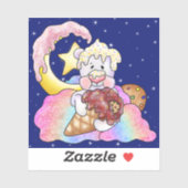 Beary Sweet Dessert Bear | Aufkleber (Blatt)