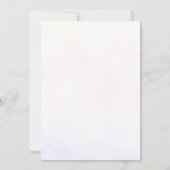 Beary Sweet Hot Air Balloon 1st Birthday  Einladung (Rückseite)