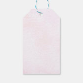 Beary Sweet Hot Air Balloon 1st Birthday Geschenkanhänger (Rückseite)