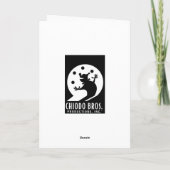 Beary Weihnachtskarte Feiertagskarte (Rückseite)