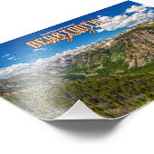 Bearzahnstraße Fotodruck (Ecke)