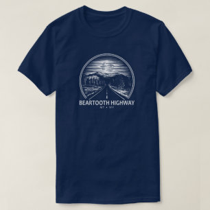 Bearzahnweg Montana Wyoming Forest T-Shirt
