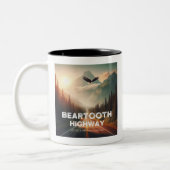 Bearzahnweg Montana Zweifarbige Tasse (Links)