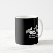 Bearzahnweg Red Lodge Montana Truck Campingplatz Kaffeetasse (VorderseiteRechts)