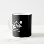 Bearzahnweg Red Lodge Montana Truck Campingplatz Kaffeetasse (Vorderseite Links)
