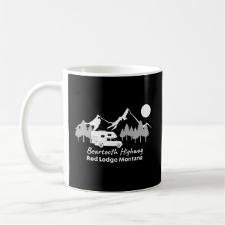 Bearzahnweg Red Lodge Montana Truck Campingplatz Kaffeetasse