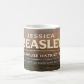 Beasley for District 11 Kaffeetasse (Mittel)