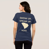 Beasley for SC House District 11 Tri-Blend Shirt (Rückseite voll)