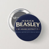 Beasley für SC Repräsentantenhaus 11 Button (Vorne & Hinten)