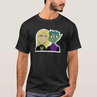 Beast Boy und Terra T-Shirt