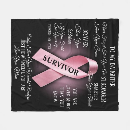 Beast Cancour Survivor Fleecedecke (Vorderseite (Horizontal))