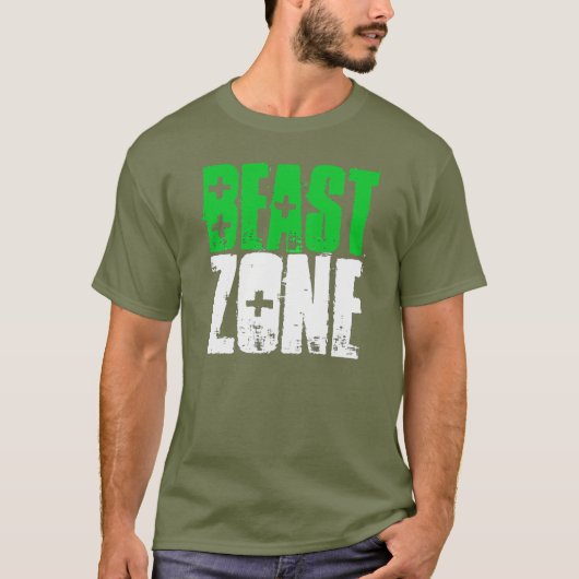 BEAST GYM BEAST ZONE T-Shirt (Vorderseite)