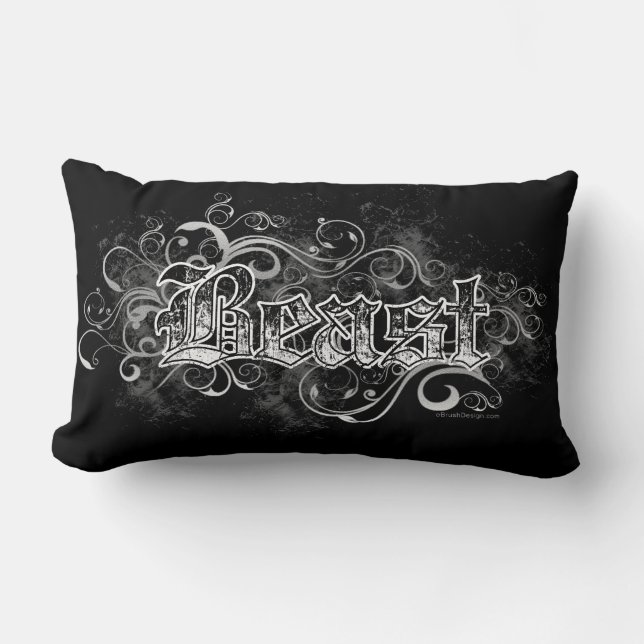Beast Lumbar Pillow Lendenkissen (Vorderseite)