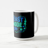 Beast Mode ON – Gym Activation Power Kaffeetasse (VorderseiteRechts)