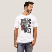 Beast Mode Wolf T-Shirt (Vorne ganz)