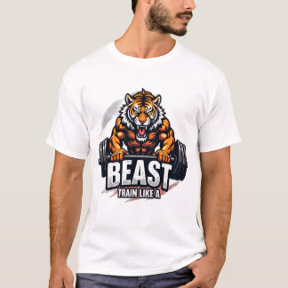 Beast-Modus aktiviert – Fitness-Workout-T-Shirt-De T-Shirt
