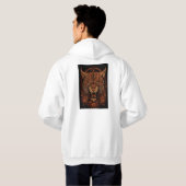 Beast of hell hoodie (Schwarz voll)
