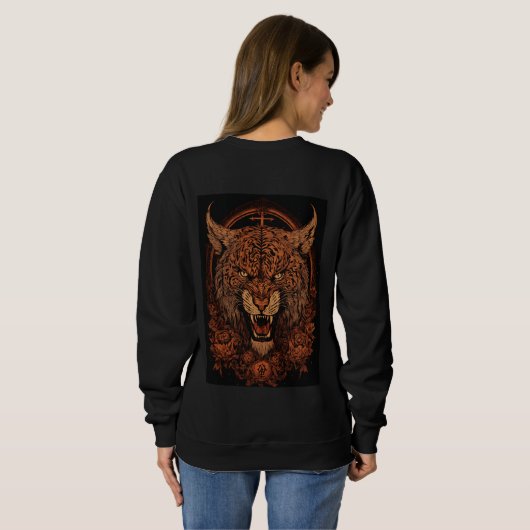 Beast of hell sweatshirt (Schwarz voll)