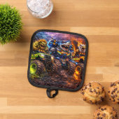 Beast Riders Topflappen (Oben Unten)