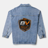 Beast Vehicles Performance-Abzeichen-Emblem Jeansjacke (Rückseite)