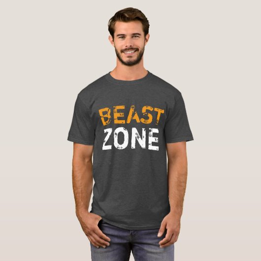 BEAST ZONE WORKOUT T-Shirt (Vorne ganz)