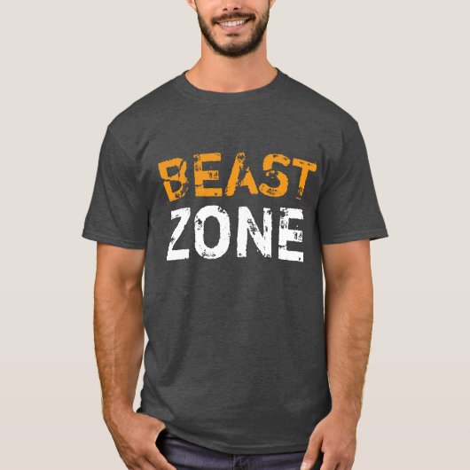 BEAST ZONE WORKOUT T-Shirt (Vorderseite)