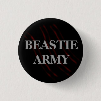 Beastie Armee-Greifer-Knopf Button