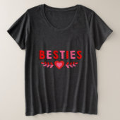 Beasties Womens Plus Size T - Shirt (Design vorne)