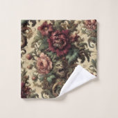 Beastly Bouquet - Gotisch Viktorianisch Badhandtuch Set (Waschlappen)