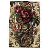 Beastly Bouquet - Gotisch Viktorianisch Mittlere Geschenktüte (Rückseite)