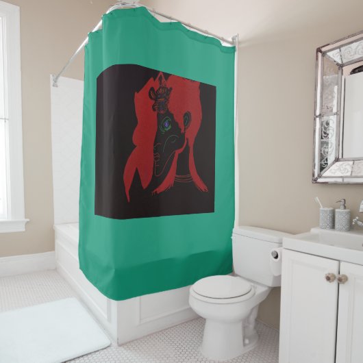 Beastmaster Queen Duschvorhang (Beispiel)