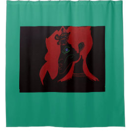 Beastmaster Queen Duschvorhang