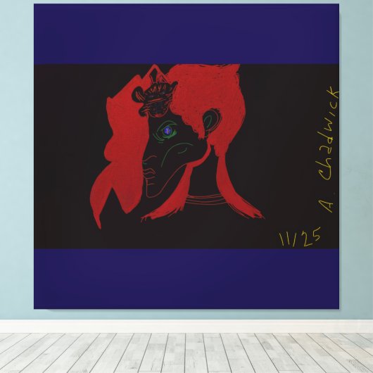 Beastmaster Queen  Leinwanddruck (Insitu (Holzboden))