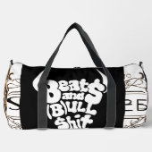 "Beat$AndBull$hit" Duffel Bag, Duffle Bag (Vorderseite)