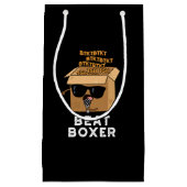 Beat Boxer Funny Beatboxer Box Puff Dark BG Kleine Geschenktüte (Vorderseite)