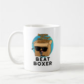 Beat Boxer Funny Beatboxer Box Puff Kaffeetasse (Links)