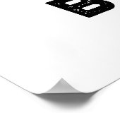 Beat Boxer Funny Beatboxer Box Puff Poster (Ecke)