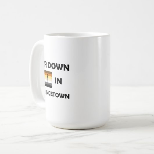 Beat Down in Provincetown Kaffeetasse (Vorderseite Links)