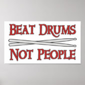 Beat Drums Poster (Vorne)