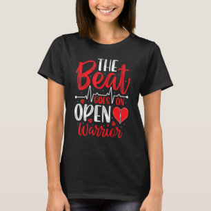 Beat geht auf Open Heart Operation Umgehung Operat T-Shirt