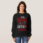Beat Goes On Open Heart Surgery Bypass Surgery Sur Sweatshirt (Vorne ganz)