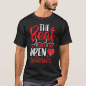 Beat Goes On Open Heart Surgery Bypass Surgery Sur T-Shirt (Vorderseite)