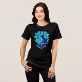 "Beat Master: Hypnotic DJ Vibes" Tri-Blend Shirt (Vorderseite voll)