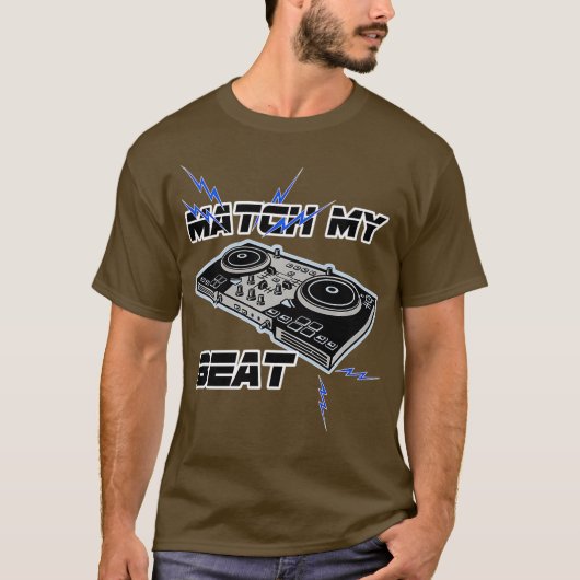 Beat Match DJ Controller Bass Drop besser als T-Shirt (Vorderseite)