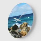 Beat Of The Ocean, Wall Clock Große Wanduhr (Winkel)