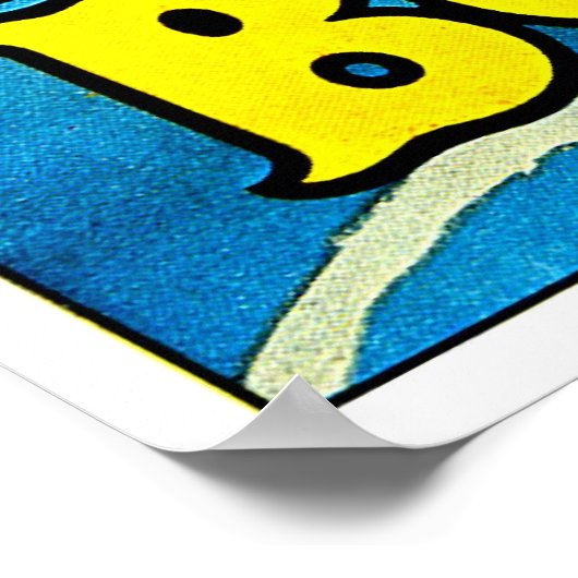 Beat the Huns - Print Poster (Ecke)