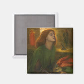 Beata Beatrix - Dante Gabriel Rossetti Magnet (Vorderseite/Rückseite)