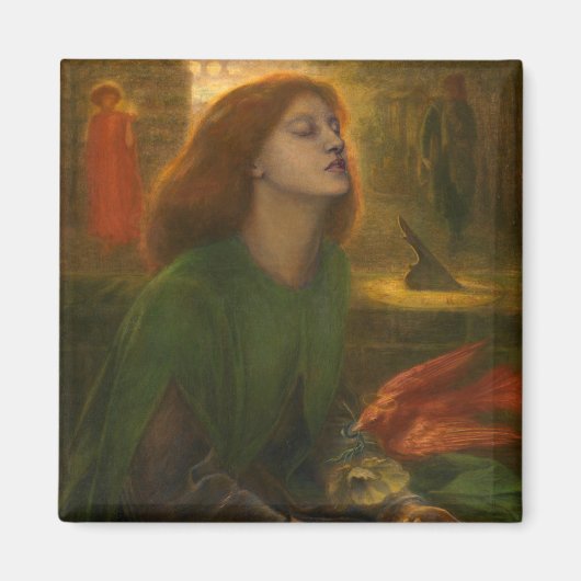 Beata Beatrix - Dante Gabriel Rossetti Magnet (Vorne)
