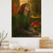 Beata Beatrix - Dante Gabriel Rossetti Poster (Küche)